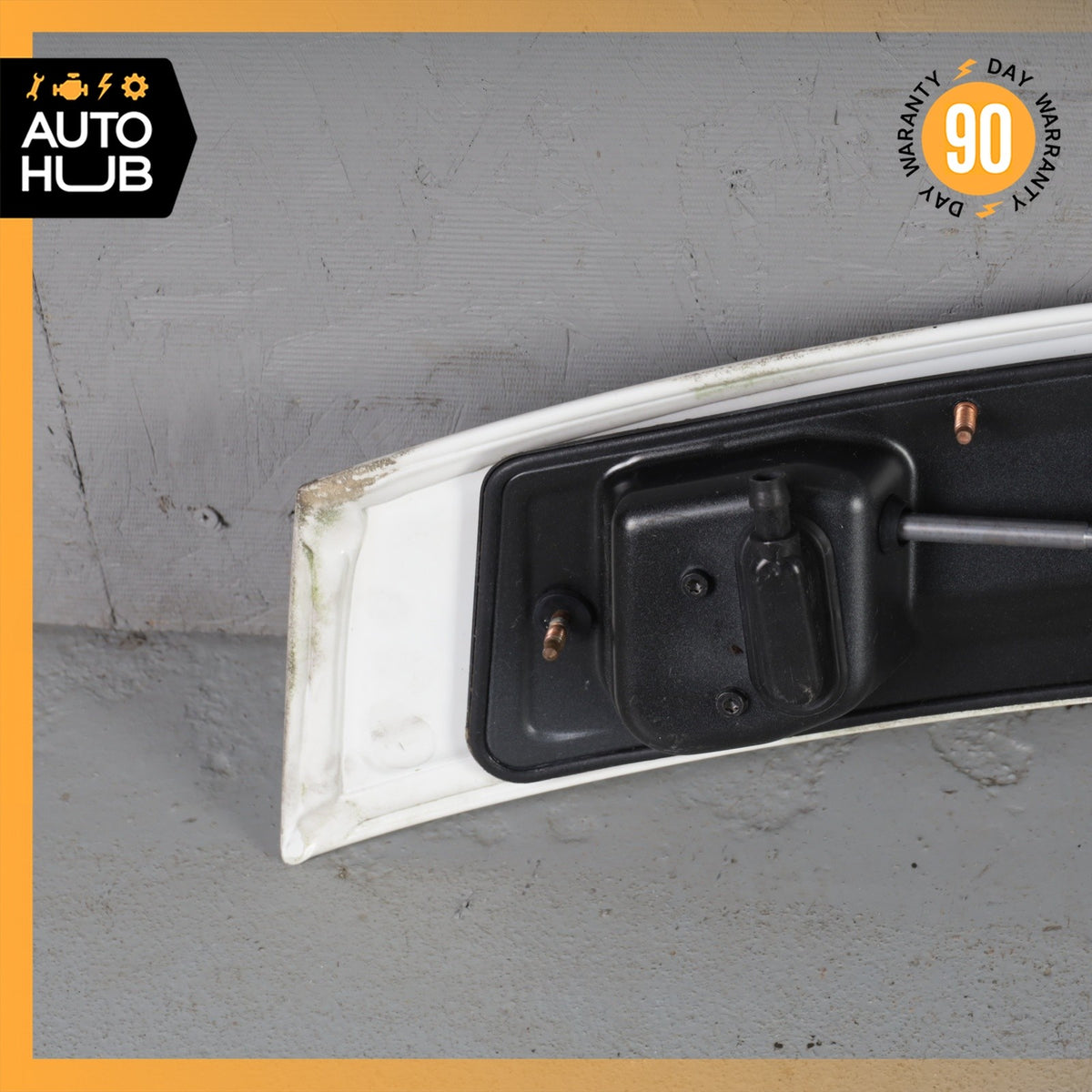 11-15 Audi 8J TT Coupe Rear Tailgate Trunk Lid Spoiler Wing White OEM - photo 18