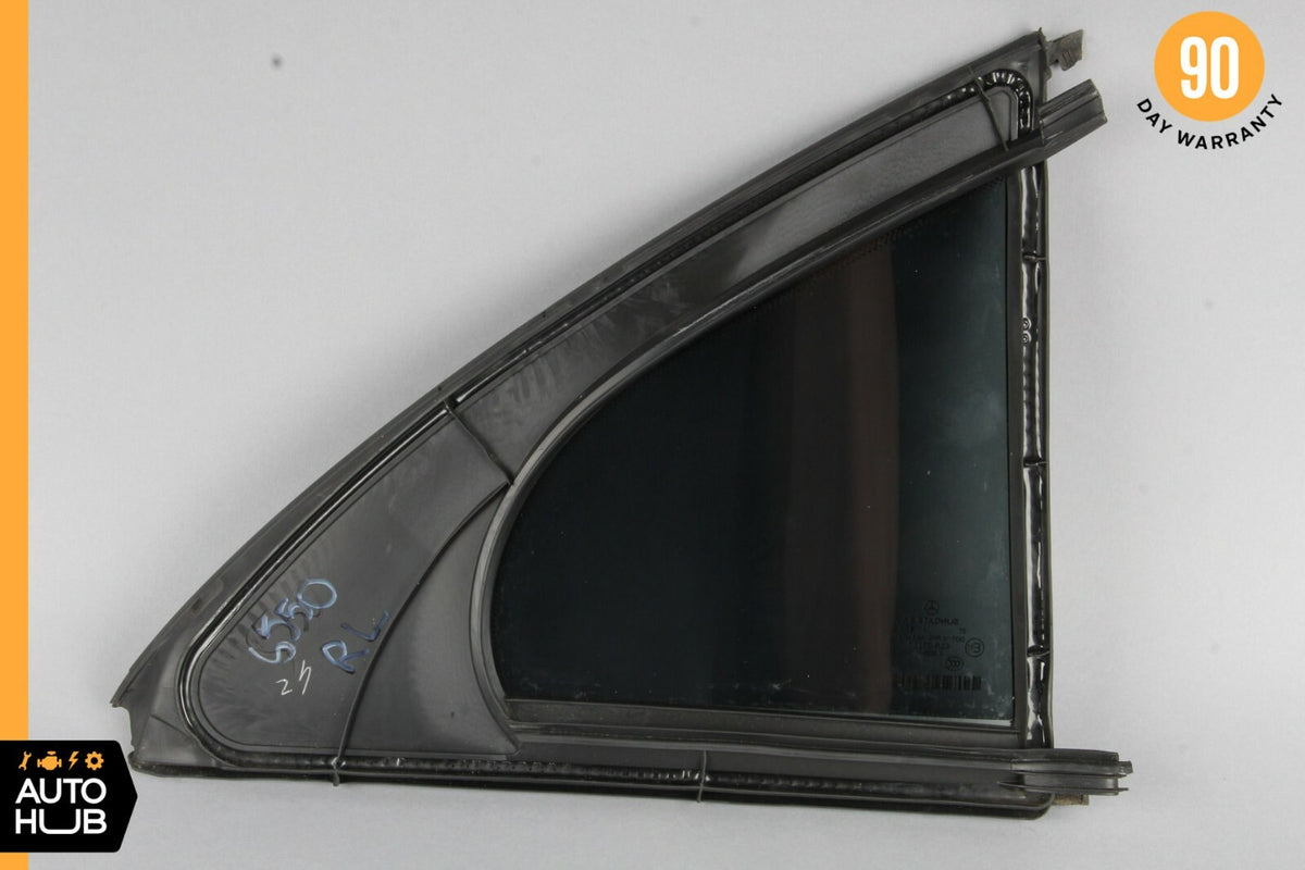 07-13 Mercedes W221 S550 S65  Quarter Window Glass Rear Left Driver Side OEM - photo 5