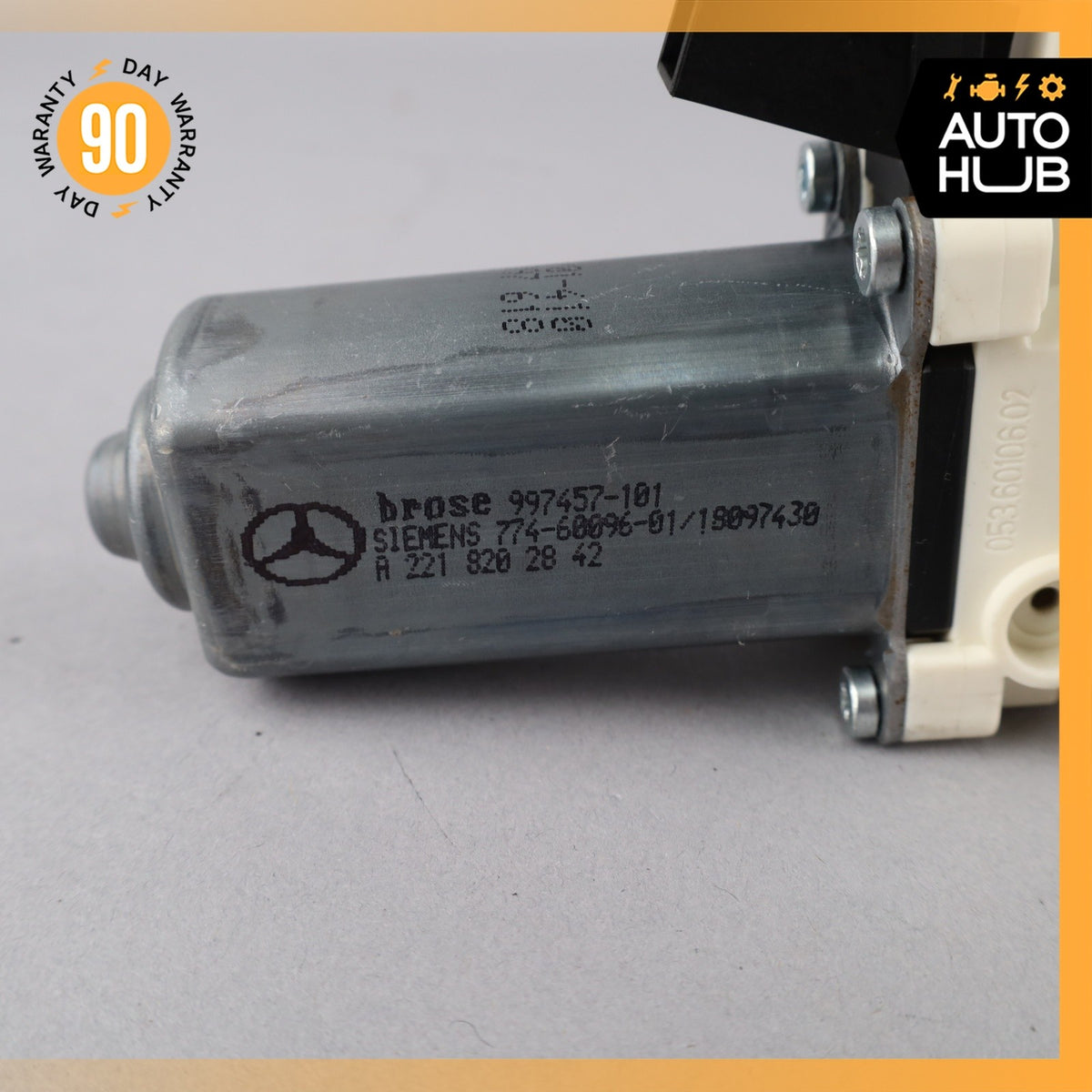 07-13 Mercedes W221 S550 S400 S350 Window Regulator Motor Front Right Side OEM - photo 10
