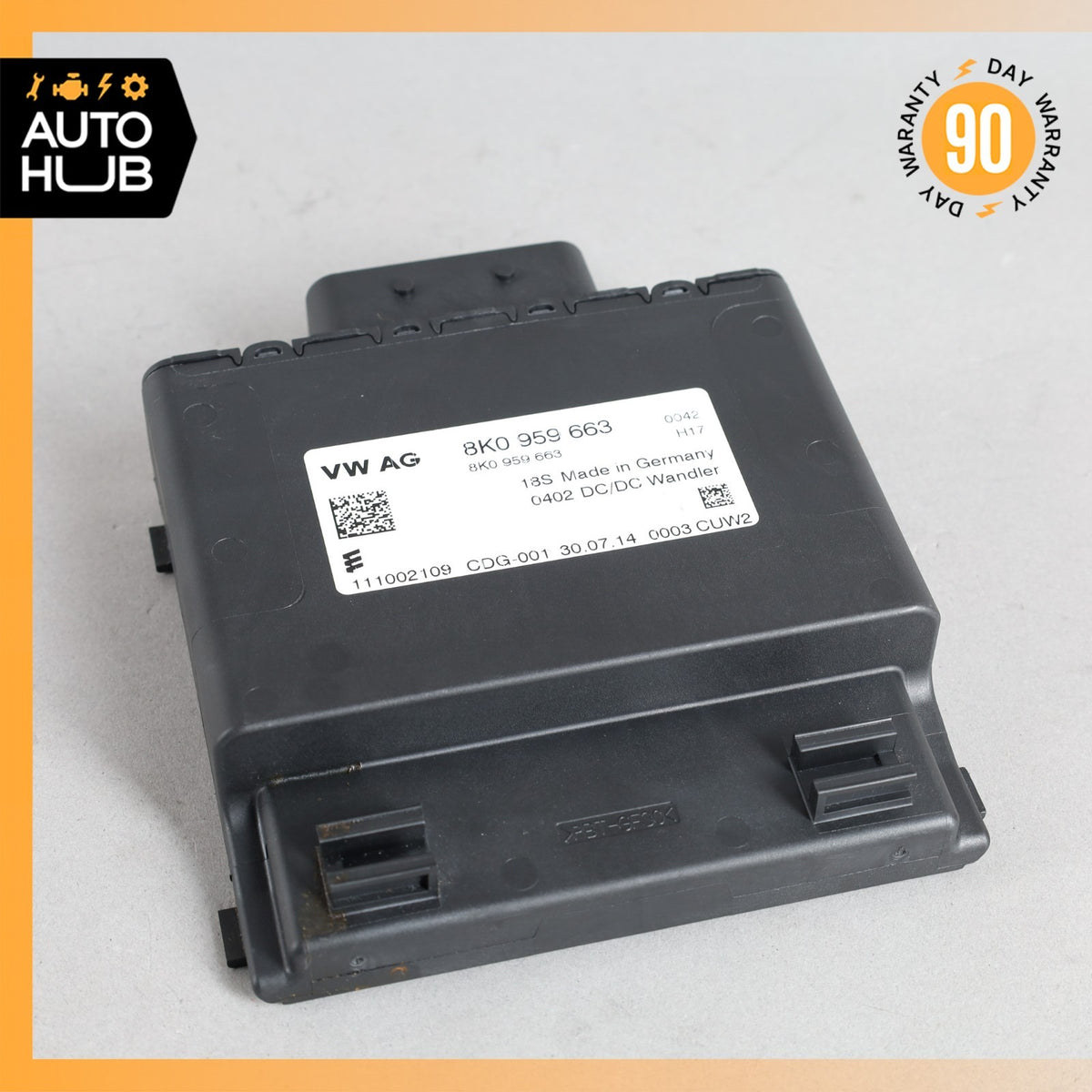 Porsche Macan 95B Voltage Stabilizer Control Module Unit ECU 8K0959663 OEM - photo 2