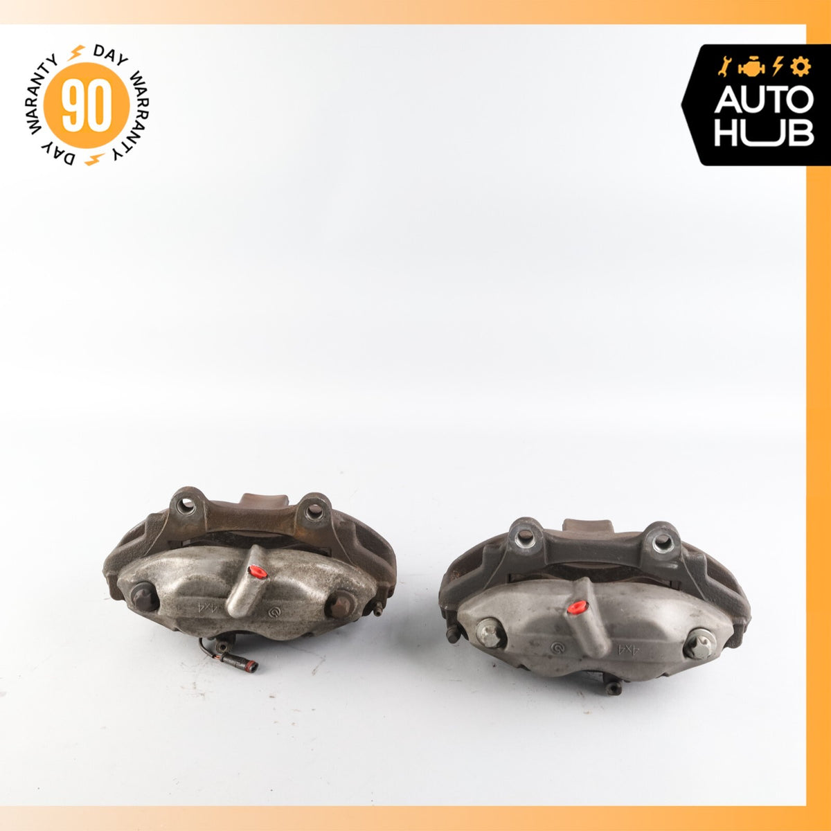 Mercedes W221 S550 CL550 4Matic Front Left & Right Brake Caliper Calipers Set - photo 11