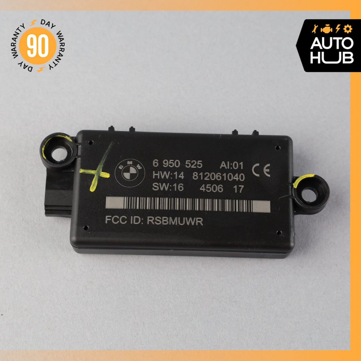 04-10 BMW E64 650i 645Ci M6 DWA Alarm System Control Module OEM 71k - photo 6