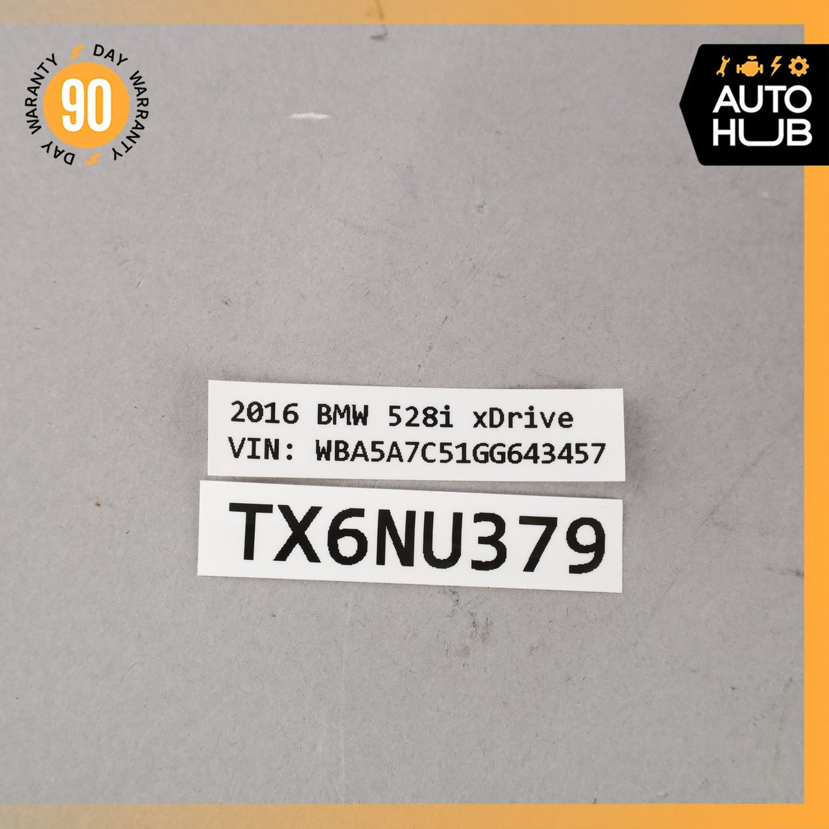 12-18 BMW F10 528i 328i 335i Oxygen O2 Sensor Lambda OEM - photo 7