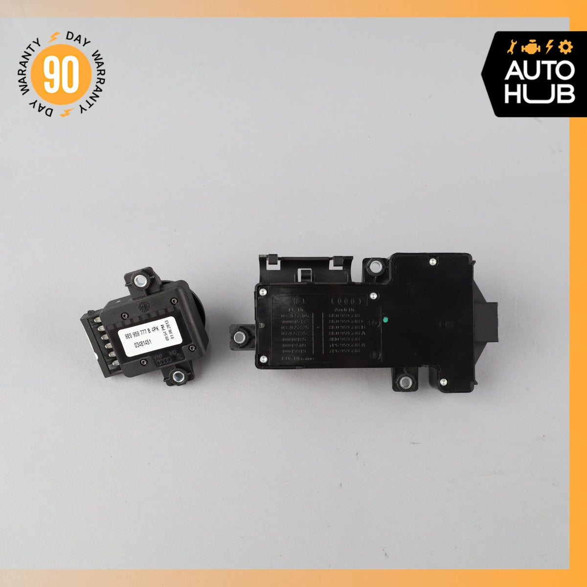 Audi S5 Front Right Power Seat Control Lumbar Switch Black OEM - photo 5