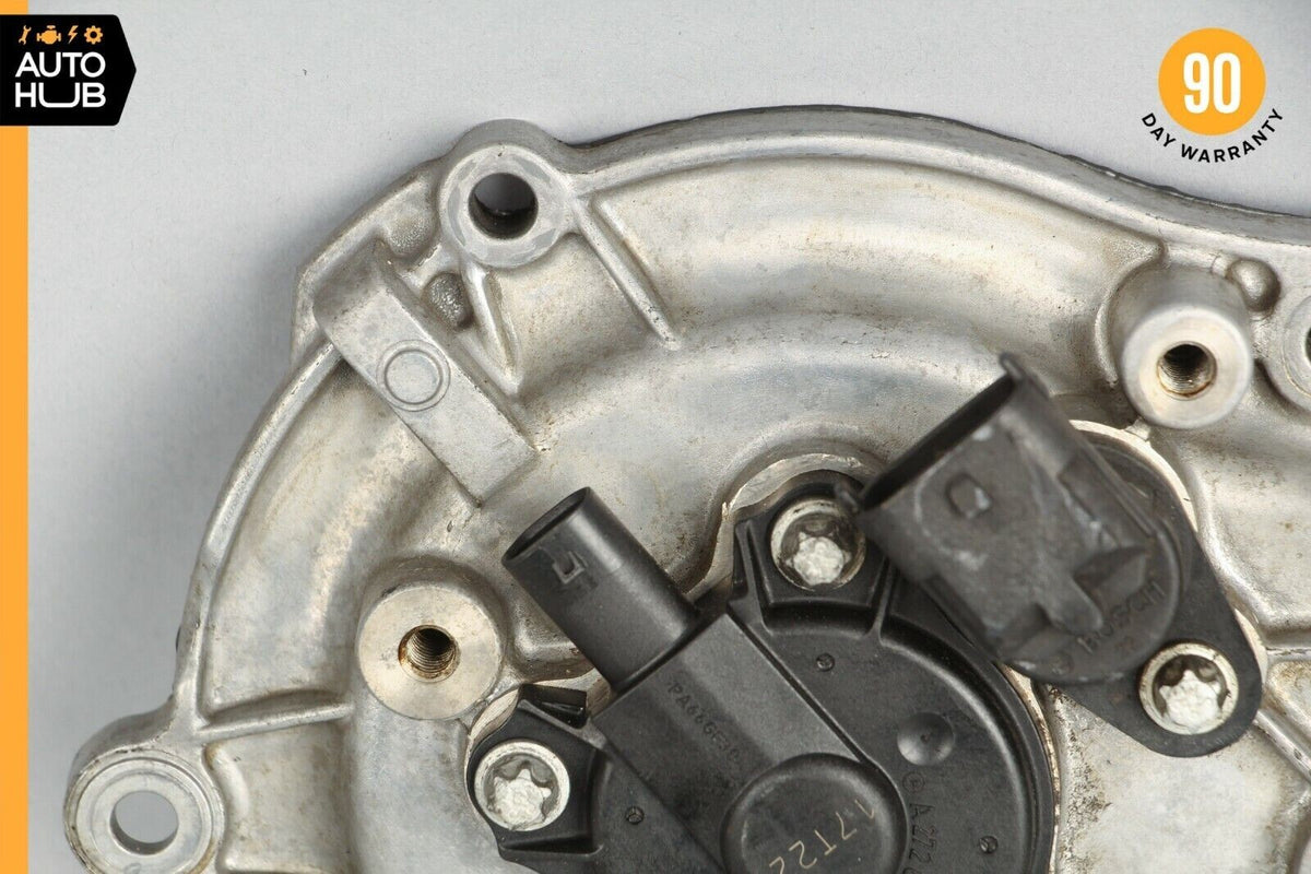 Mercedes W221 S550 E350 Front Left Side Engine Timing Chain Cover Plate OEM - photo 2