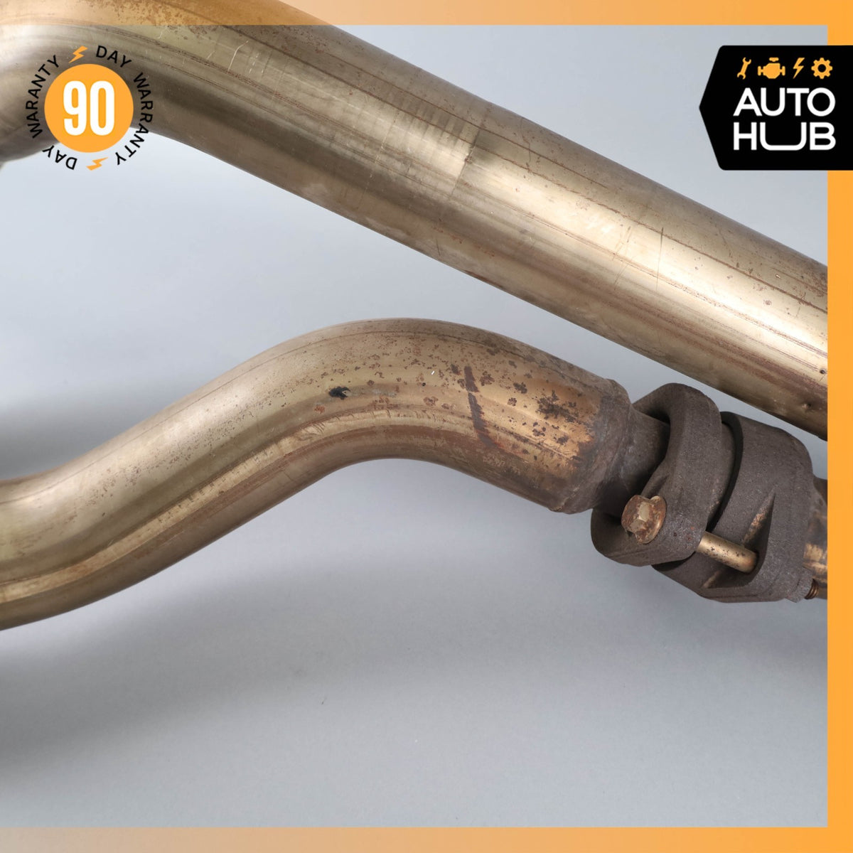 99-02 Rolls Royce Silver Seraph Engine Exhaust Downpipe Right Side PJ26502PB OEM - photo 4