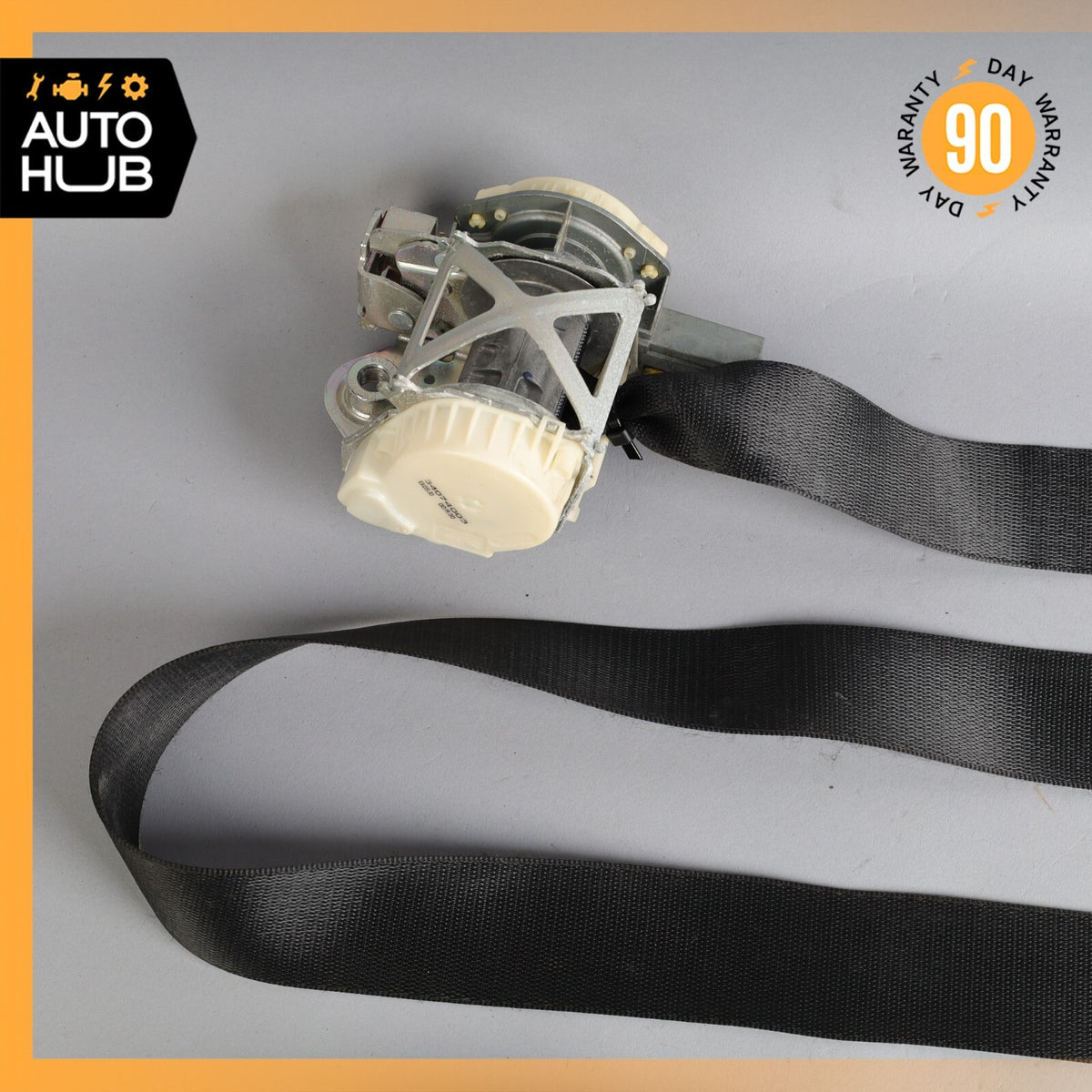 08-14 Mercedes W204 C300 C350 C63 AMG Front Right Passenger Seat Belt Black OEM - photo 2