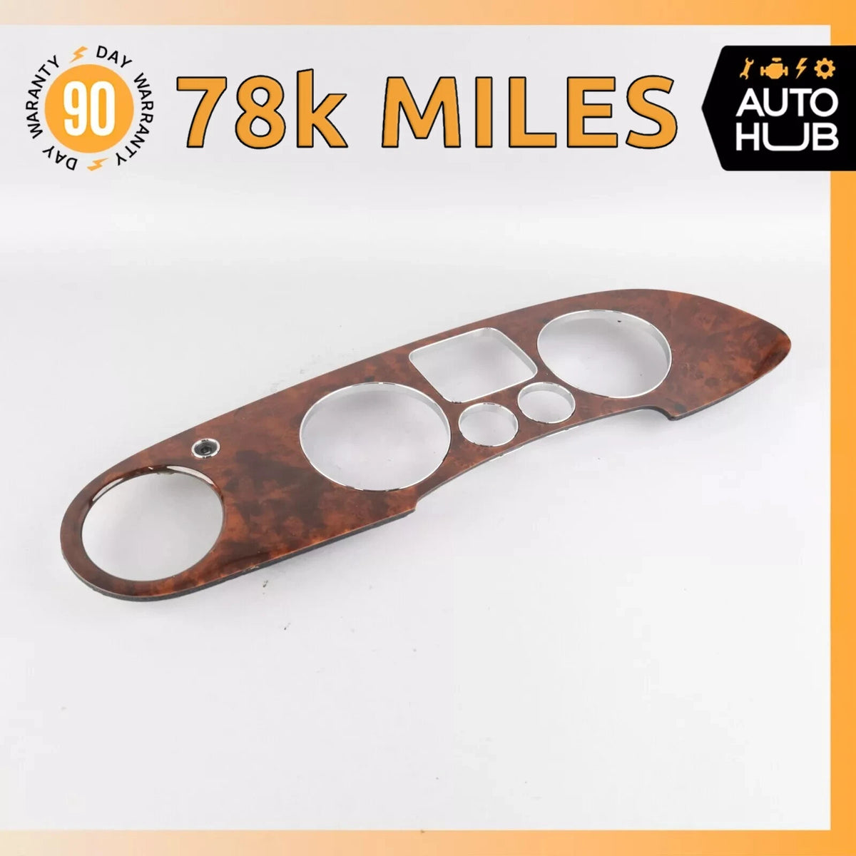 03-13 Bentley Continental Flying Spur Dash Panel Speedometer Bezel Trim OEM 78k - photo 1