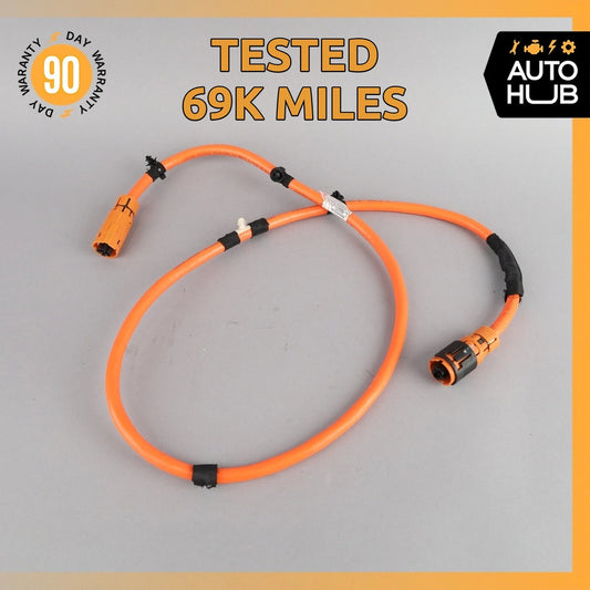 BMW F15 X5 Hybrid High Voltage Battery Wiring Cable 6800373 OEM 69k - photo 1