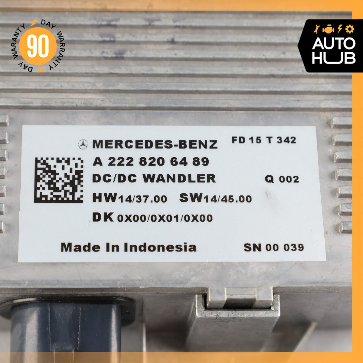 16-17 Mercedes W222 S600 S550 Voltage Transformer Inverter Control Module OEM - photo 11