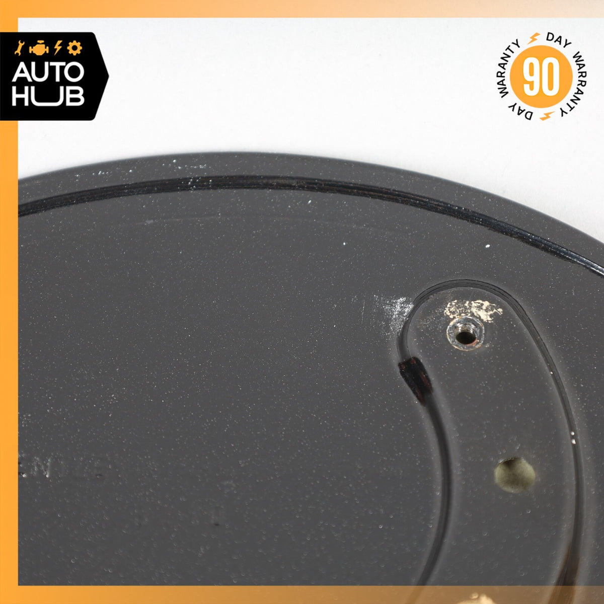 07-11 Bentley Continental GTC Fuel Filler Gas Tank Door Flap Lid Black OEM 59k - photo 8