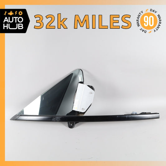 07-18 Bentley Continental GTC Front Right Side Door Vent Window Glass OEM 32k - photo 1