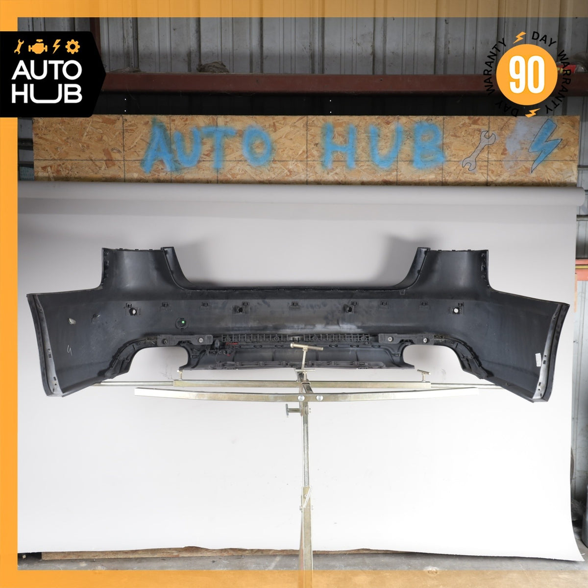 16-18 Audi C7 S6 A6 Rear Bumper Cover Assembly Black OEM 58k - photo 17