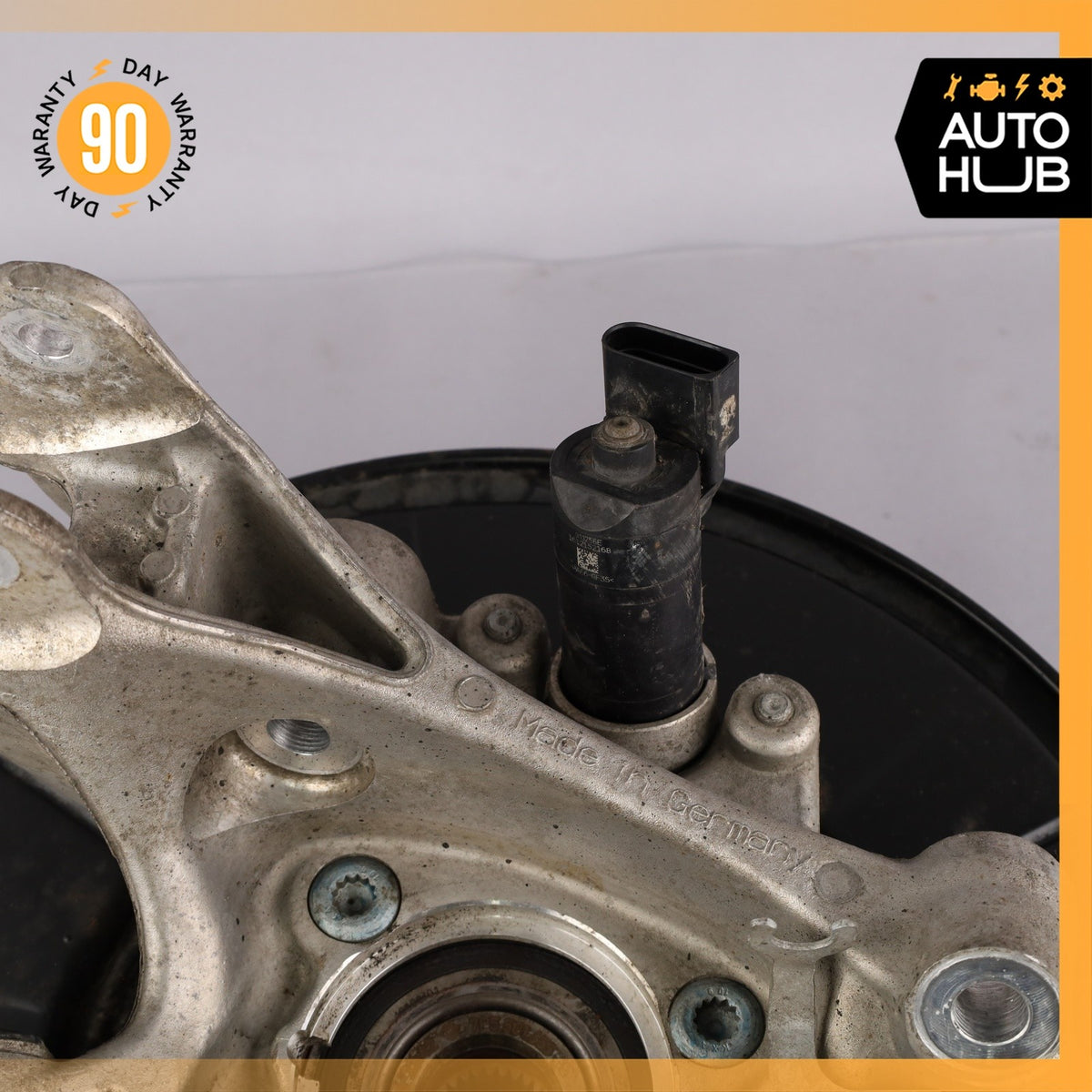15-18 Porsche Cayenne 958 Turbo Rear Right Side Knuckle Spindle OEM - photo 10