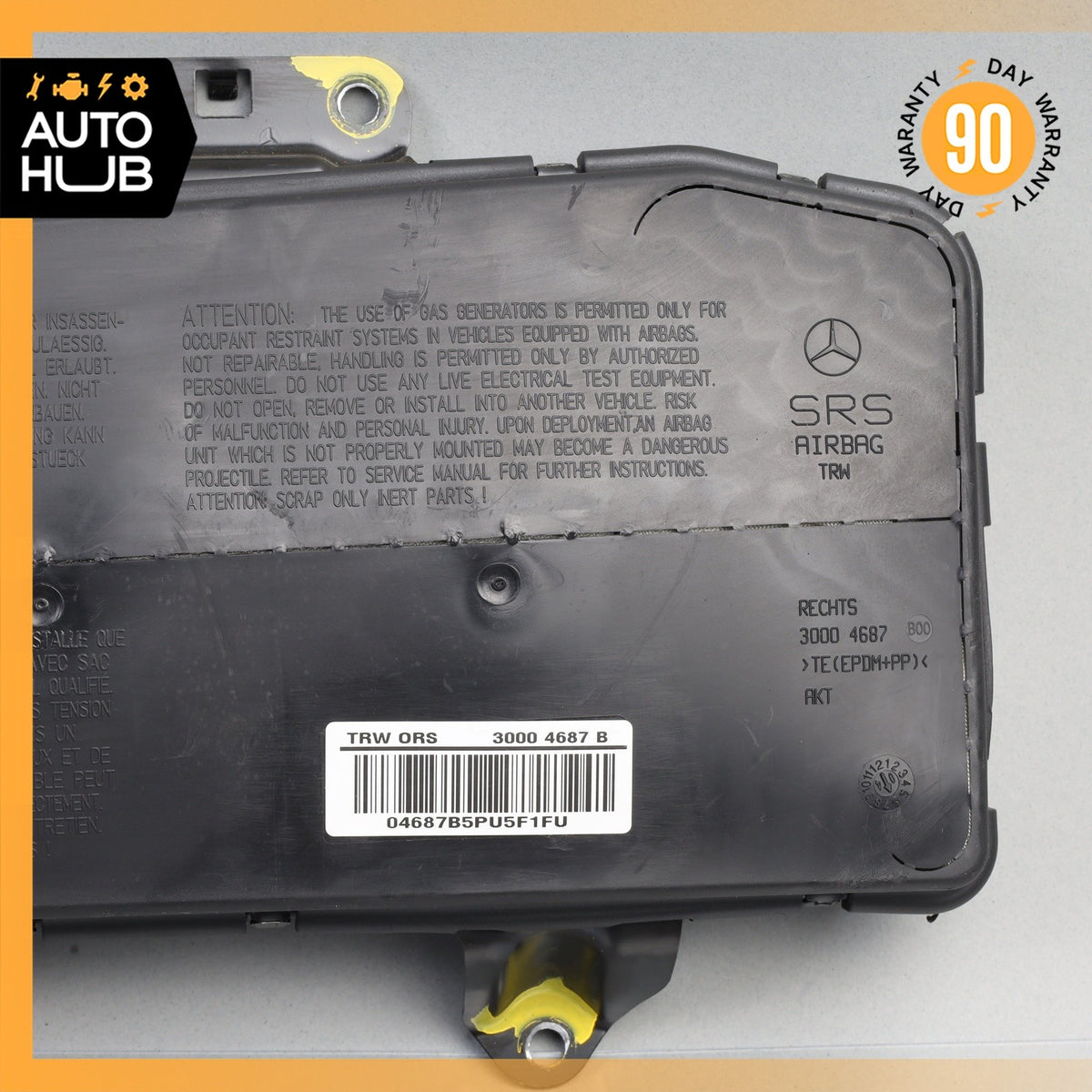 Mercedes R230 SL500 SL55 AMG Door Airbag Left Driver Side 2308600105 OEM - photo 3