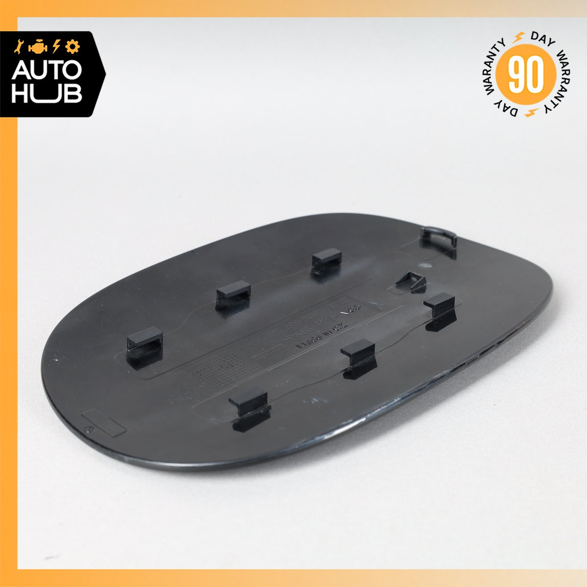 11-18 Porsche Cayenne 958 Fuel Door Lid Gas Tank Cover Black OEM - photo 12