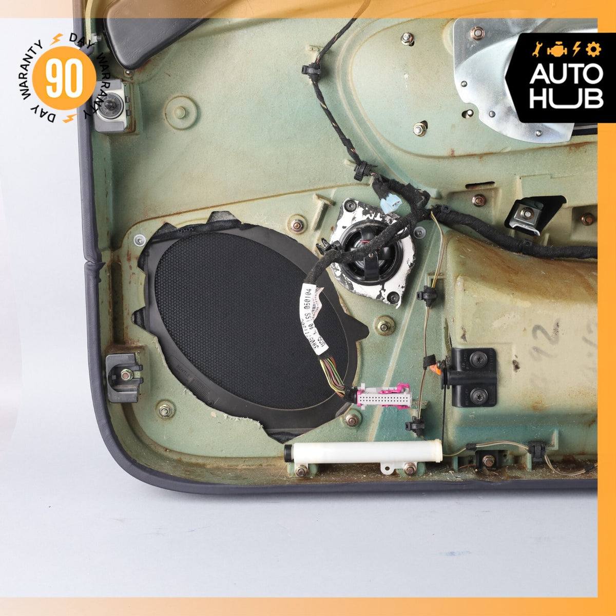 03-10 Bentley Continental GT Left Driver Side Interior Door Panel Blue OEM 65k - photo 17