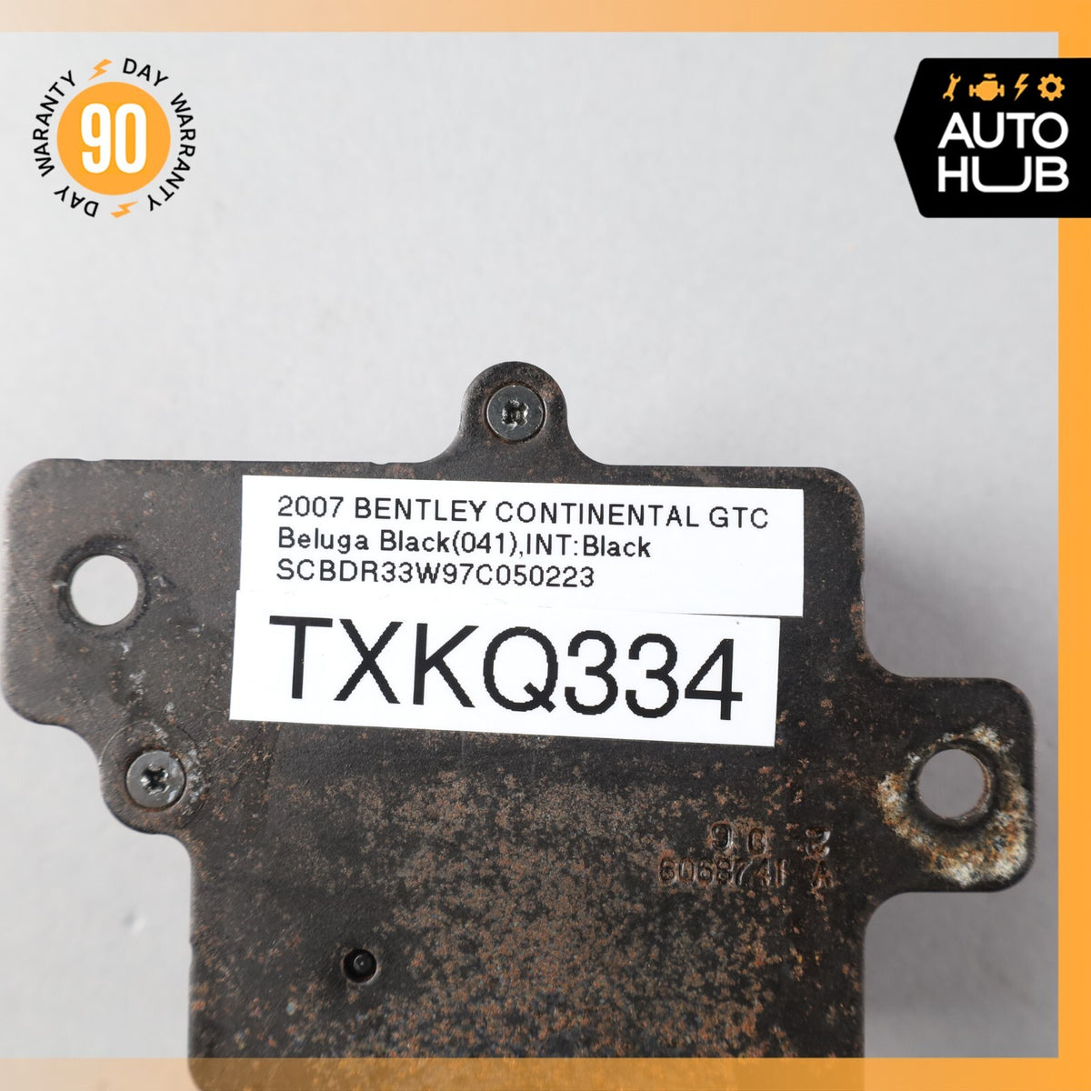 03-10 Bentley Continental GTC GT Safety Bag Sensor SRS Control Module OEM 62k - photo 10