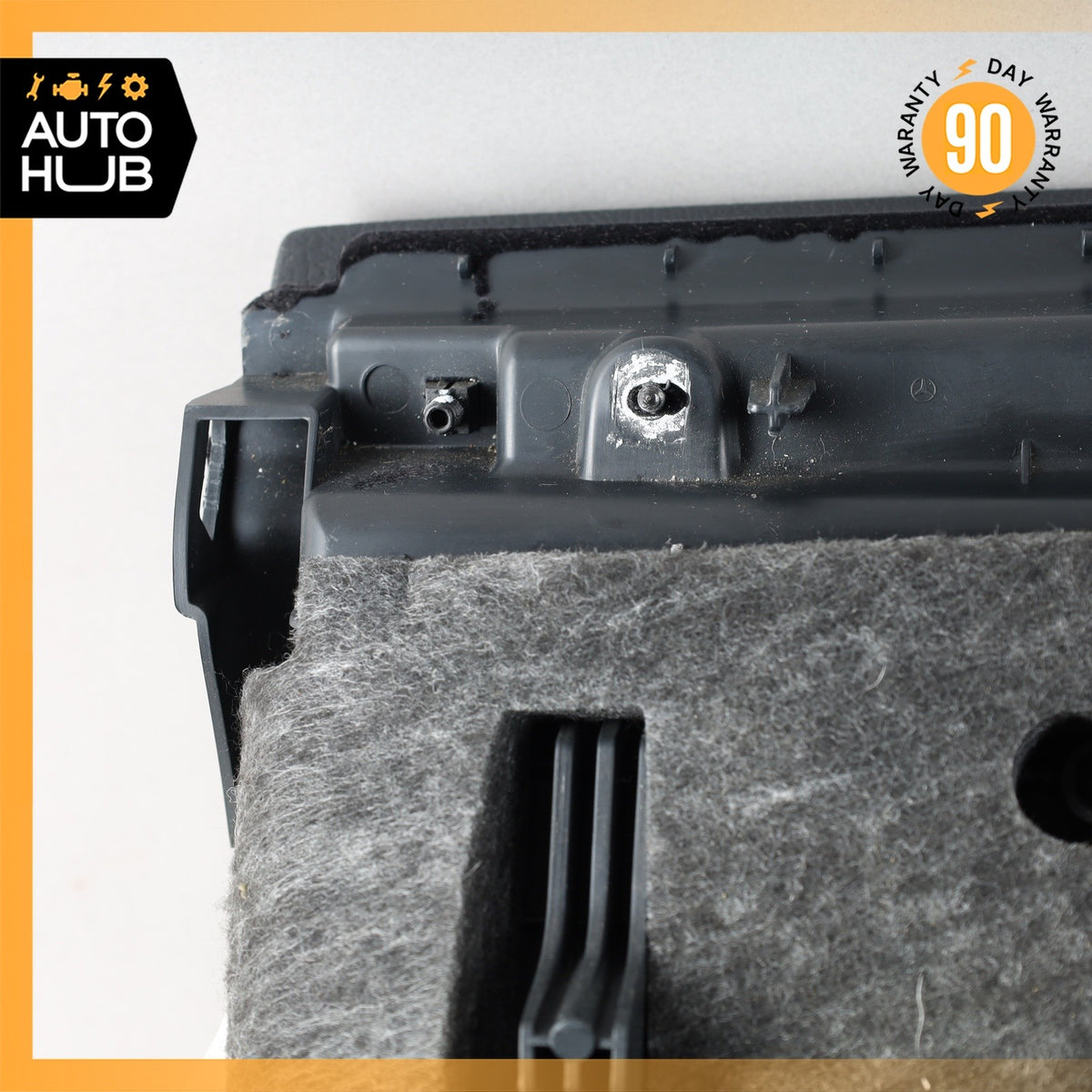 14-17 Mercedes W207 E350 E400 E550 Dashboard Glove Box Compartment Black OEM - photo 14