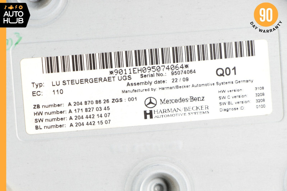 Mercedes W207 E350 ML350 Communication Interface Module 2048708626 OEM - photo 7