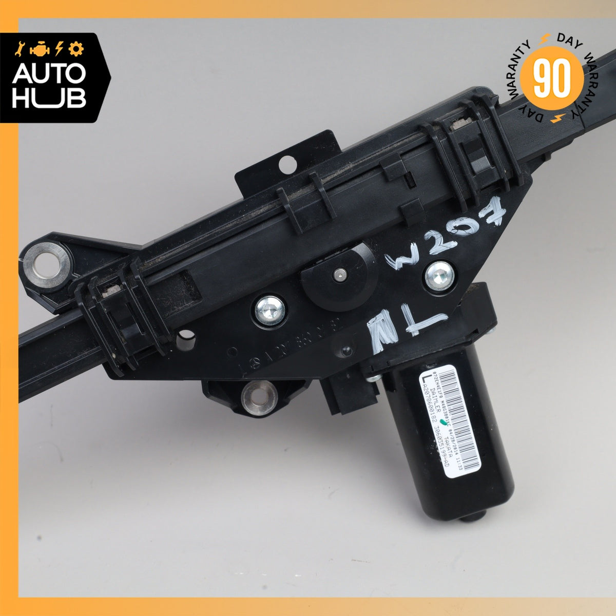 10-17 Mercedes W207 E350 E400 Convertible Left Seat Belt Feeder Motor OEM - photo 3