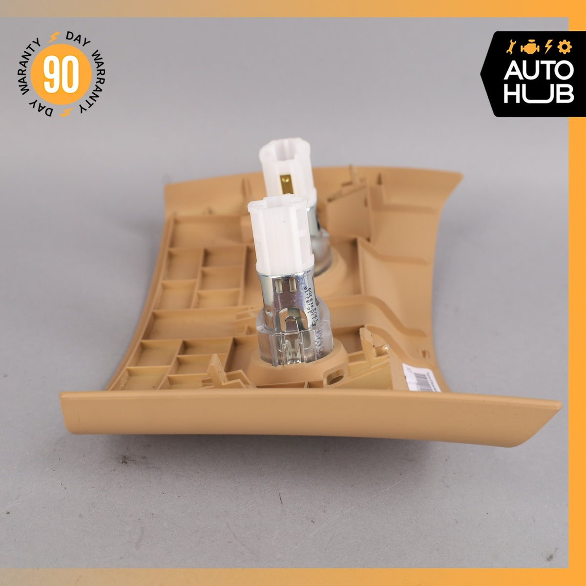 11-18 Porsche Cayenne 958 Rear Center Console Trim Panel Beige OEM - photo 12