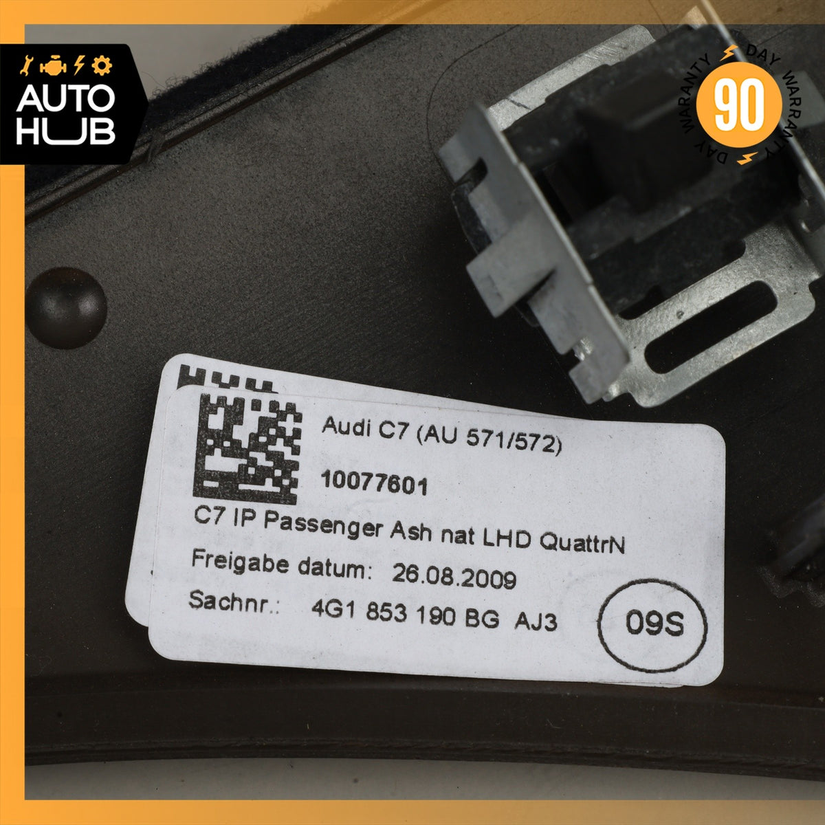 12-18 Audi C7 A6 Right Dash Panel Trim OEM - photo 15