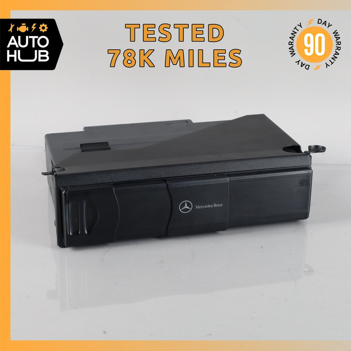 03-08 Mercedes W209 CLK500 S430 S430 CD Changer 6 Disk Player MC3330 OEM 78k - photo 1