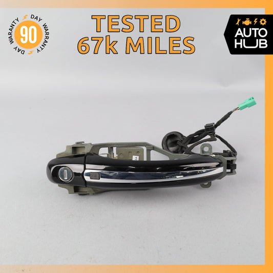 03-13 Bentley Continental Flying Spur Left Side Door Handle Keyless Go OEM 67k - photo 1