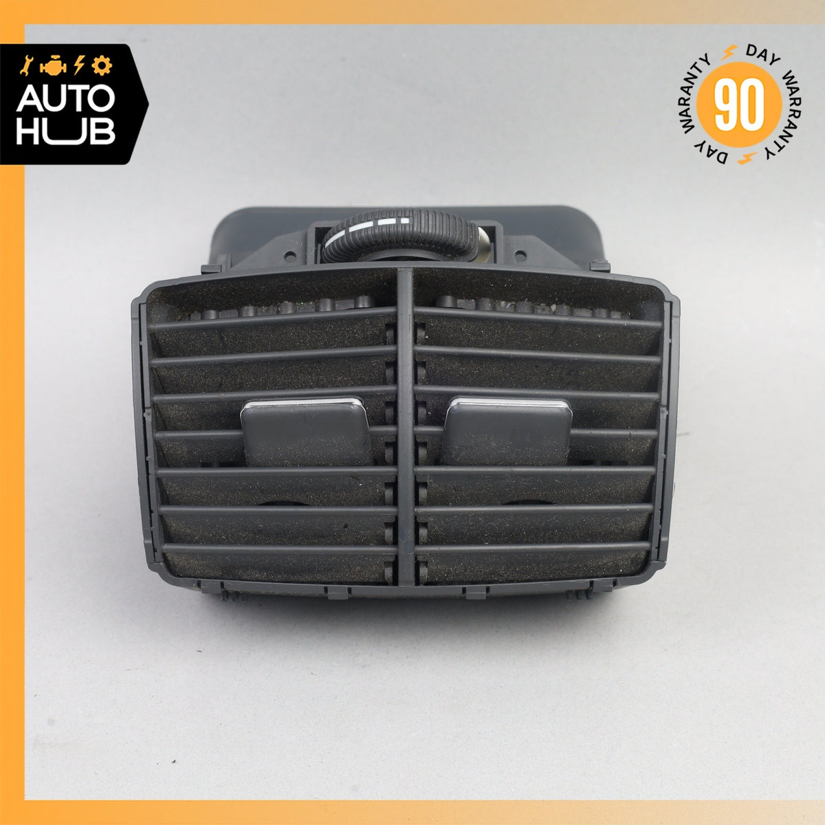03-06 Mercedes W215 CL500 CL55 AMG Rear Center Console AC A/C Air Vent Black OEM - photo 2