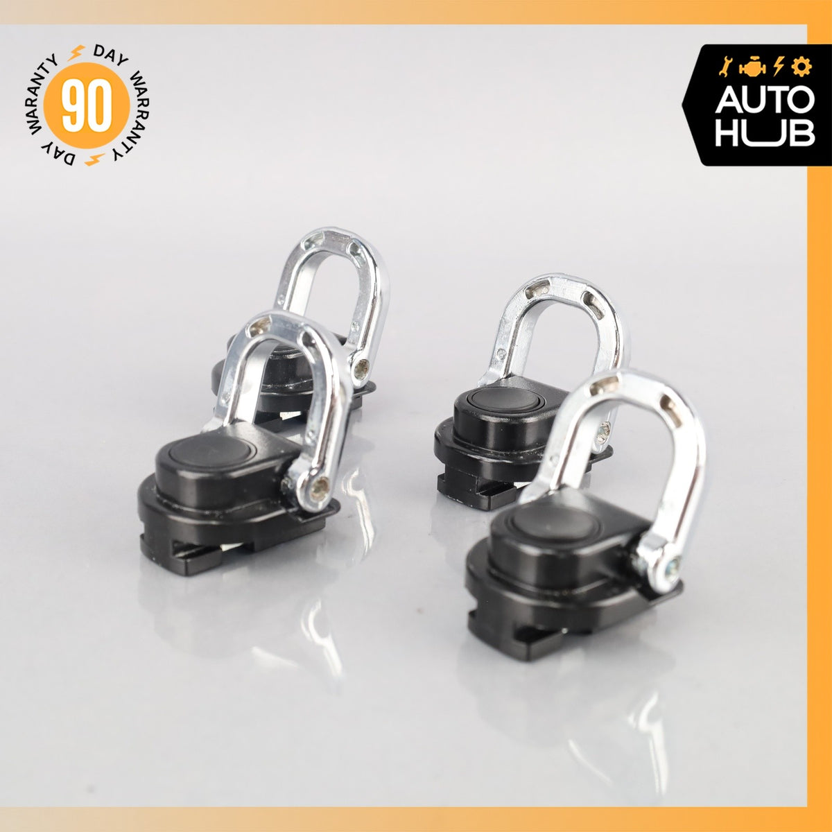 11-17 BMW F25 X3 Trunk Cargo Compartment Luggage Tie Hook Set OEM - photo 3