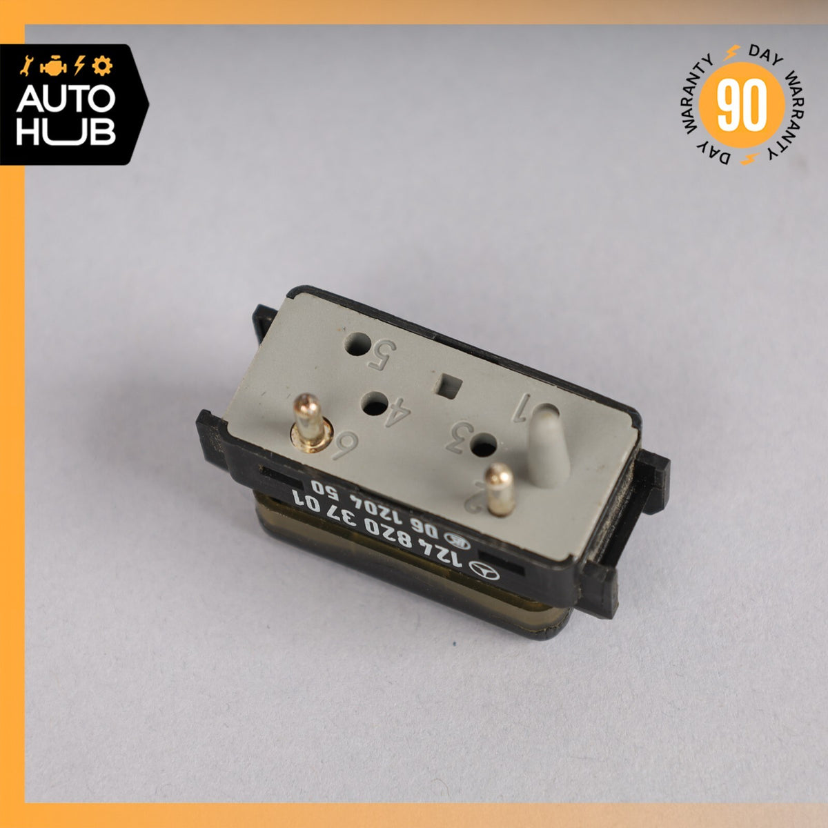 90-02 Mercedes R129 SL320 300SL Antitheft Alarm Switch Button 1248203701 OEM - photo 4