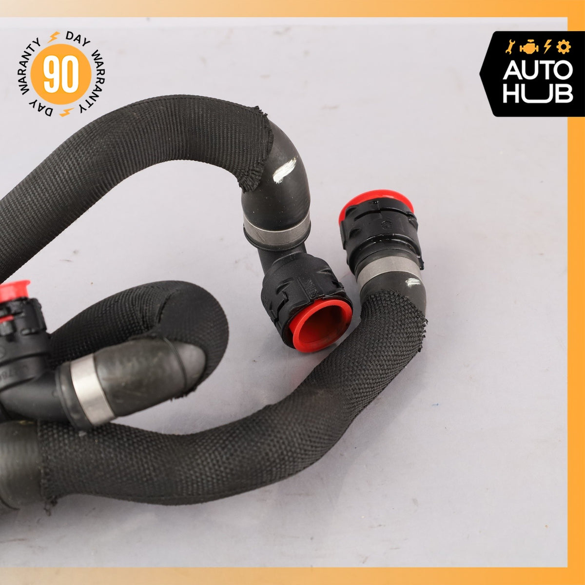 15-23 Mercedes W205 C63 AMG M177 Engine Water Coolant Hose OEM - photo 4