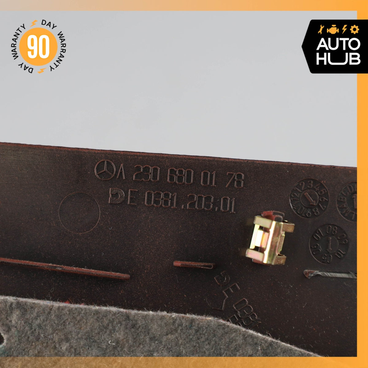 07-12 Mercedes R230 SL550 SL55 AMG Left Side Dashboard Dash Trim Panel Cover OEM - photo 11