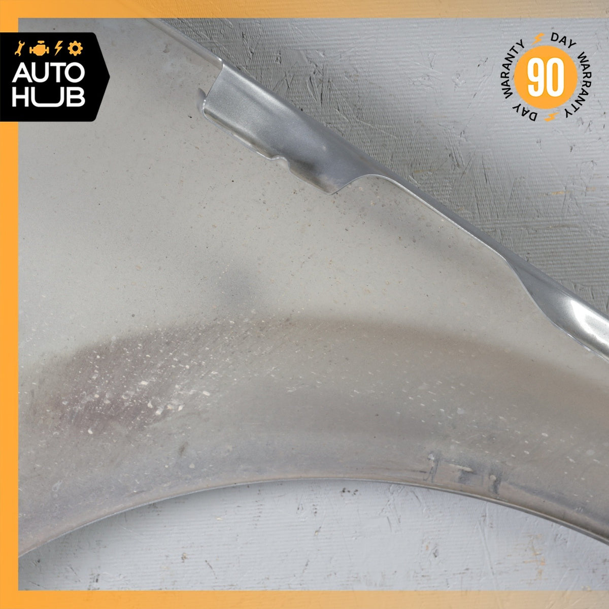 08-15 Mercedes W204 C63 AMG Left Driver Side Fender Assembly Silver OEM - photo 15