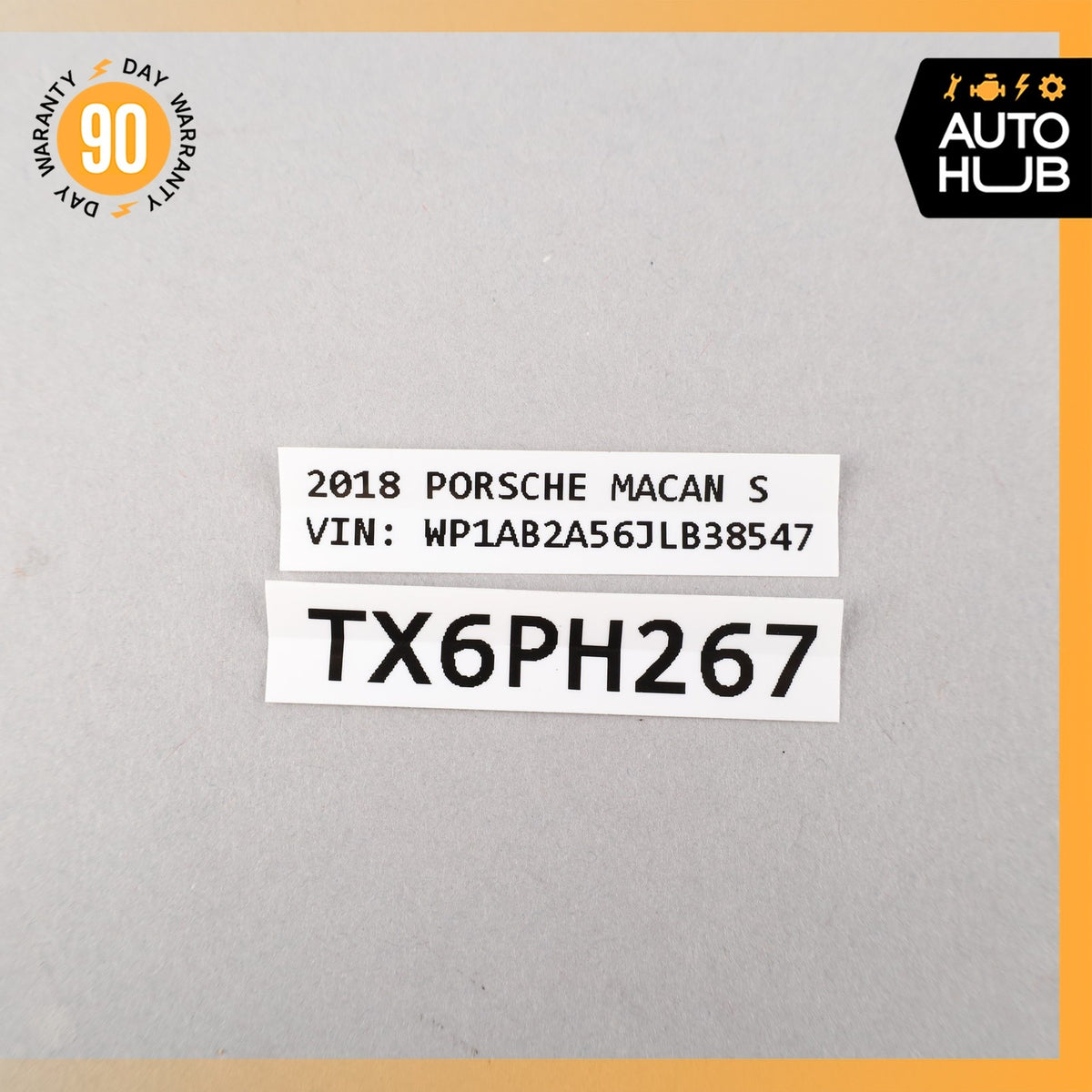 Porsche Macan 95B / Cayenne TPMS Tire Pressure Monitoring Sensor 7PP907273D OEM - photo 10