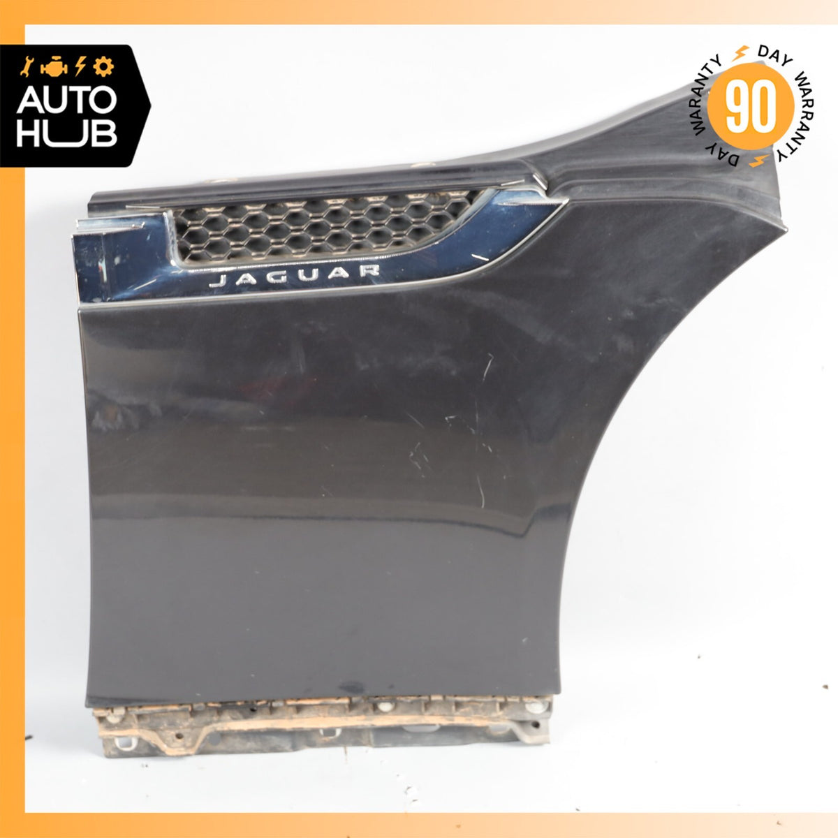 14-24 Jaguar X152 F-Type Front Right Passenger Side Fender Wing Panel Gray OEM - photo 2
