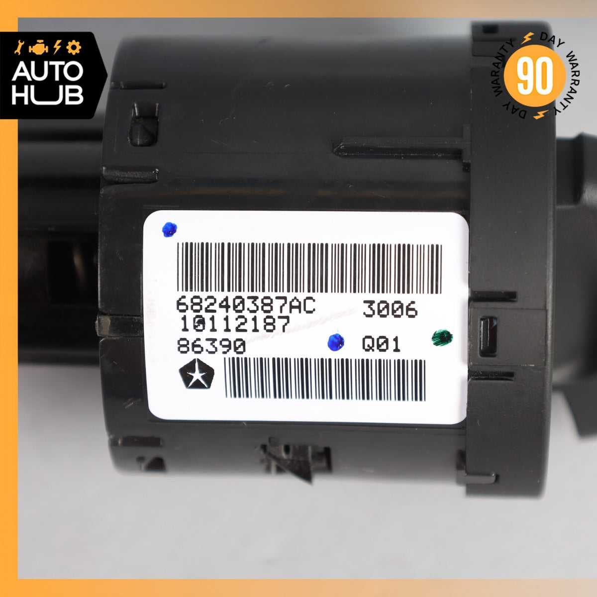17-20 Maserati Levante S M161 Headlight Control Switch 675000617 OEM 26k - photo 9