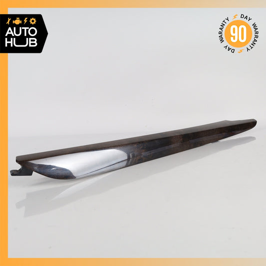 14-18 BMW F15 X5 Front Left Side Center Console Cover Panel Wood OEM - photo 1