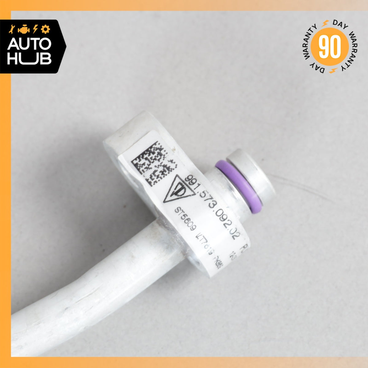 17-24 Porsche 991 911 C4S 718 Boxster A/C Air Conditioning Pressure Line OEM 24k - photo 14