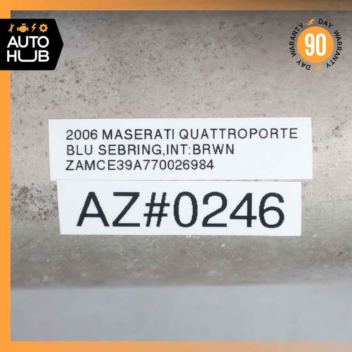 03-19 Maserati Quattroporte M139 4.2L V8 A/C Receiver Drier Container OEM 79k - photo 10