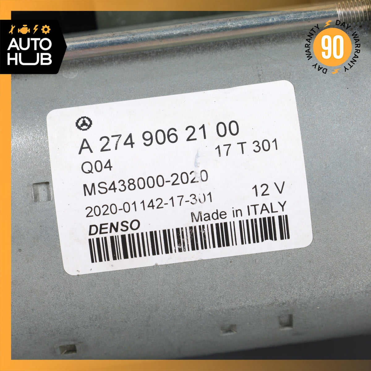 Mercedes W213 E300 C300 M274 Engine Motor Starter 2749062100 OEM - photo 10