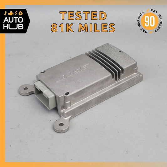 Porsche Cayenne Panamera 981 Boxster Cayman Subwoofer AMP Bose Amplifier OEM - photo 1