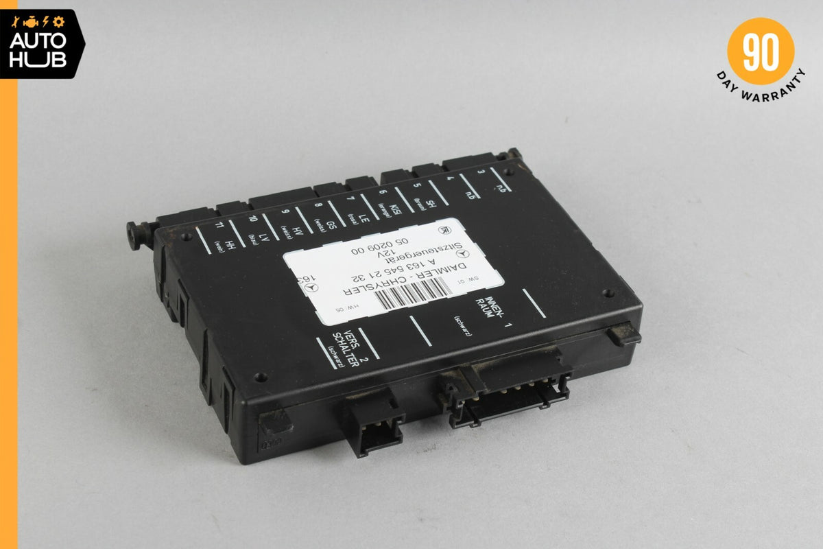 98-05 Mercedes W163 ML430 ML55 AMG Seat Control Module Front Left Or Right OEM - photo 6