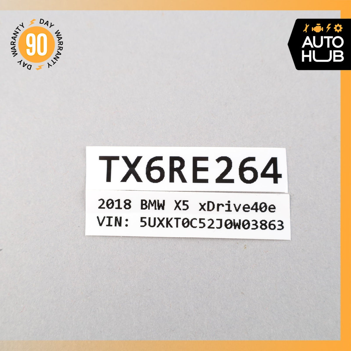 14-19 BMW F15 X5 A/C AC Climate Temperature Radio Control Switch 64119388808 OEM - photo 10