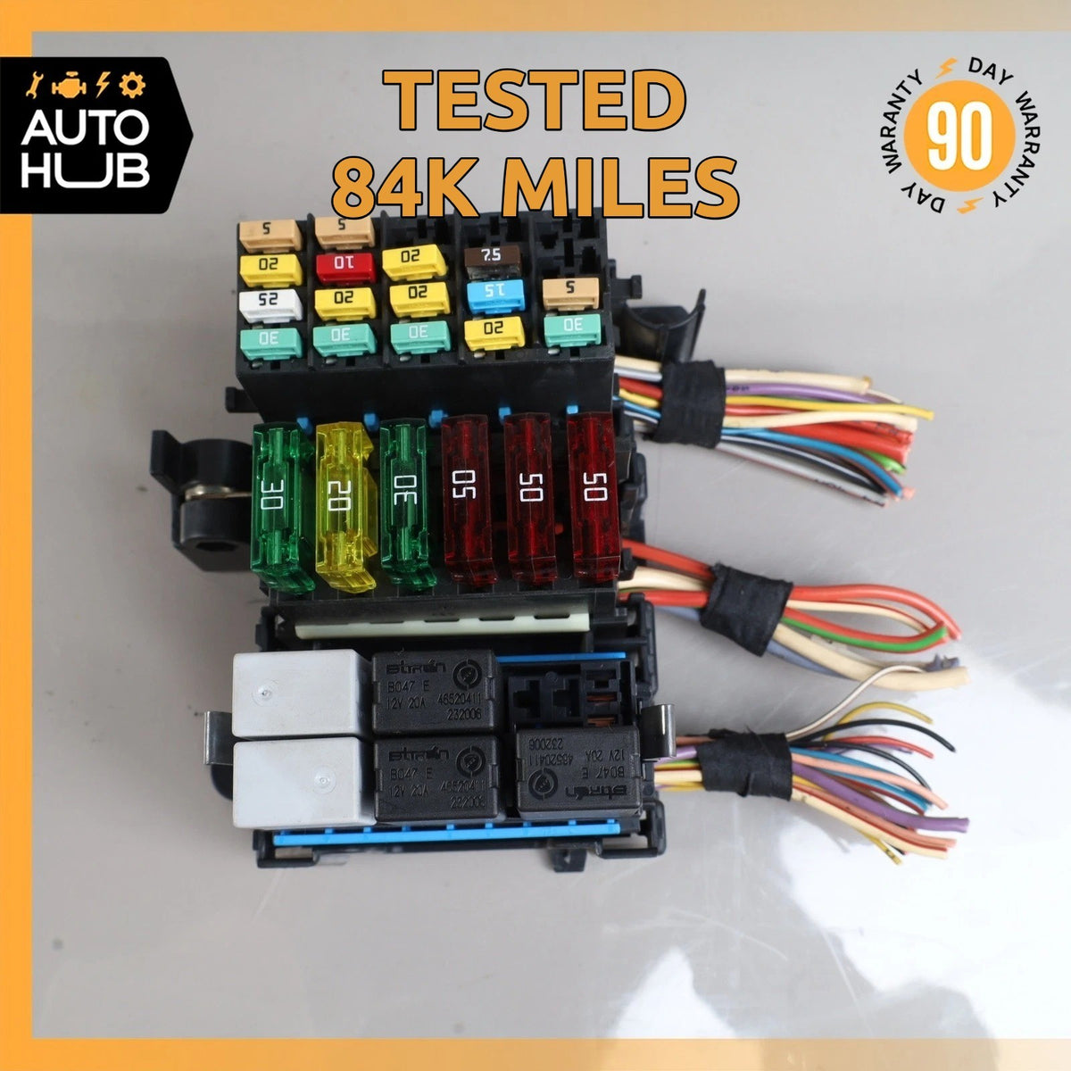 05-07 Maserati Quattroporte M139 F1 Rear Engine Bay Fuse Box 213752 OEM - photo 1