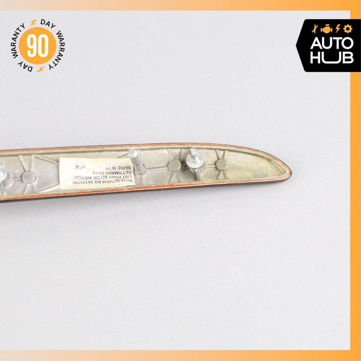 10-19 Maserati GranTurismo M145 Rear Right Side Door Panel Trim Wood OEM 17k - photo 9
