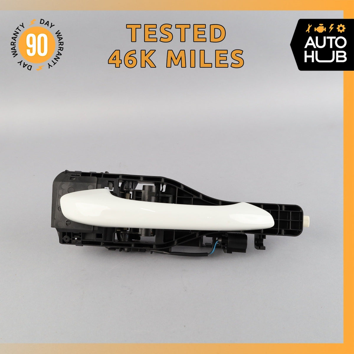15-18 Porsche Macan 95B Front or Rear Right Exterior Door Handle White OEM 46k - photo 1