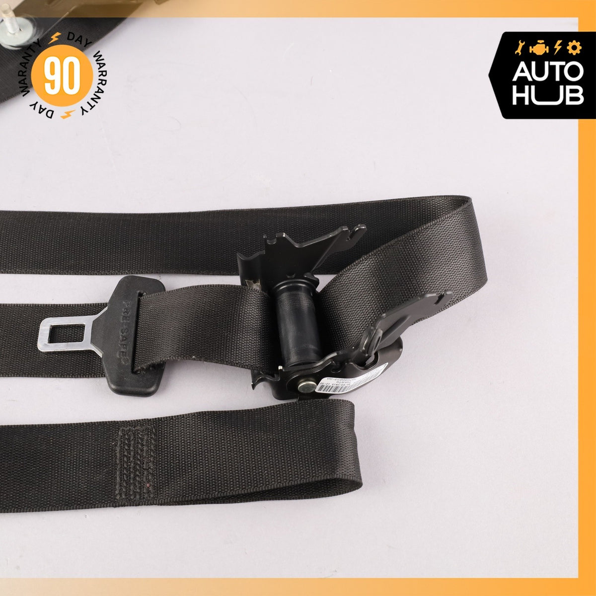10-17 Mercedes W207 E400 E550 Front Left Driver Side Seat Belt Black OEM - photo 4