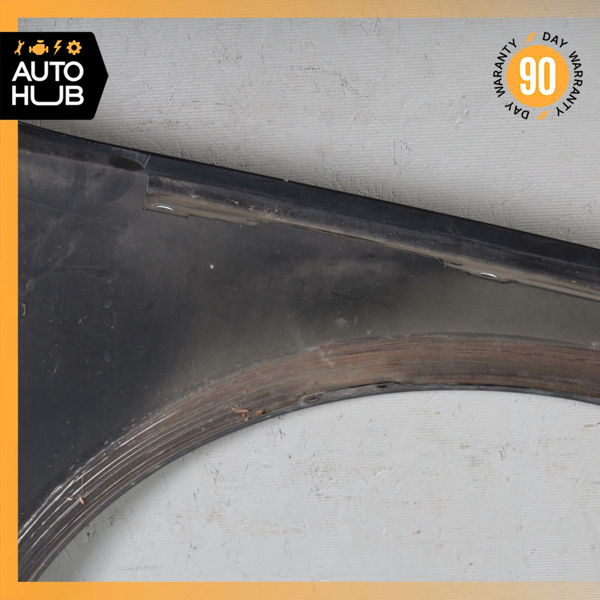 11-18 Audi D4 A8L S8 Left Driver Side Fender Wing Panel Black OEM - photo 17